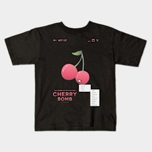 cherry bomb: select! Kids T-Shirt